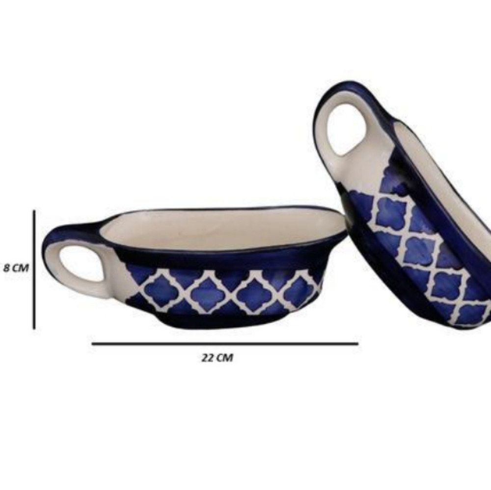 Ceramic serving bowl - Picture 4 of 4